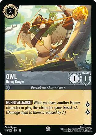 Owl - Hunny Ranger (185/204) - Attack of the Vine Cold Foil