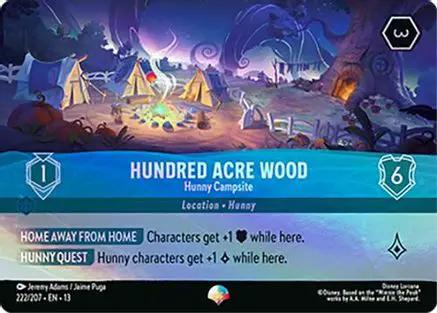 Hundred Acre Wood - Hunny Campsite (Epic) (222/204) - Attack of the Vine Holofoil