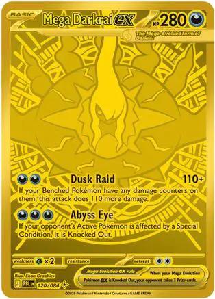 Mega Darkrai ex 120/084 - ME05 Pitch Black Holofoil