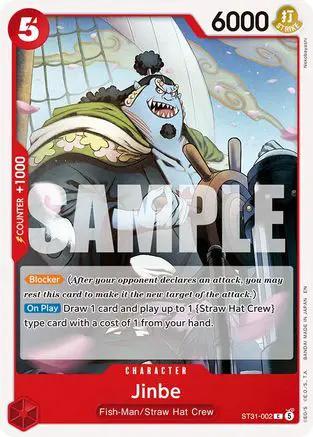 Jinbe (ST31-002) - Starter Deck 31: RED Monkey.D.Luffy