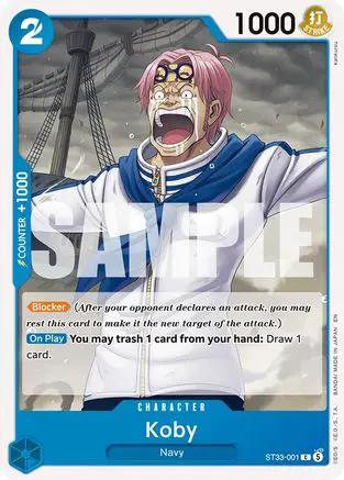 Koby (ST33-001) - Starter Deck 33: BLUE Kuzan
