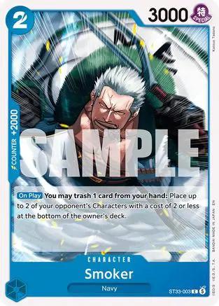 Smoker (ST33-003) - Starter Deck 33: BLUE Kuzan