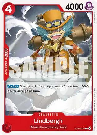 Lindbergh (ST35-002) - Starter Deck 35: RED/BLACK Sabo