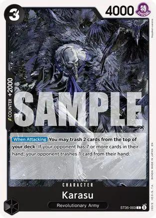 Karasu (ST35-003) - Starter Deck 35: RED/BLACK Sabo