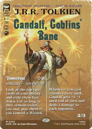 Gandalf, Goblins' Bane (Borderless) (HOB-242) - The Hobbit