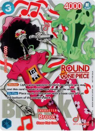 Brook (Round 1 Promo) (OP11-056) - One Piece Promotion Cards Foil
