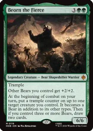 Beorn the Fierce (HOB-119) - The Hobbit