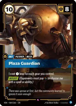 Plaza Guardian (064/166) - Vendetta Foil