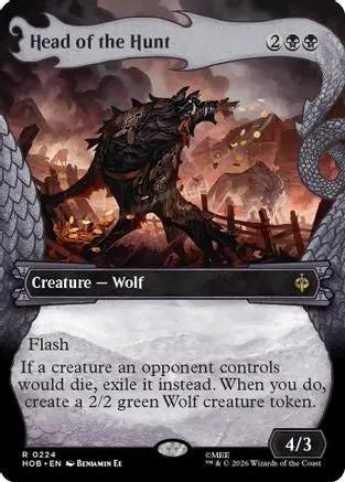Head of the Hunt (Showcase) (HOB-224) - The Hobbit Foil