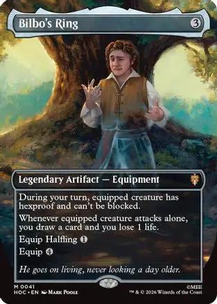 Bilbo's Ring (Borderless) (HOC-041) - The Hobbit: Eternal-Legal