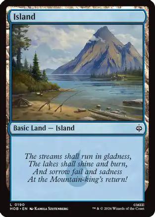 Island (0190) (HOB-190) - The Hobbit Foil