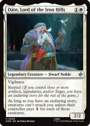 Dain, Lord of the Iron Hills (HOB-008) - The Hobbit Foil