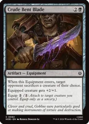 Crude Bent Blade (HOB-063) - The Hobbit Foil