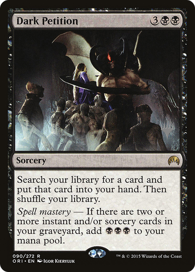 Dark Petition (PPKHM-90P) - Magic Origins Promos