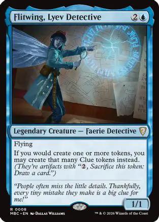 Flitwing, Lyev Detective (-008) - Mystery Booster Commander Edition