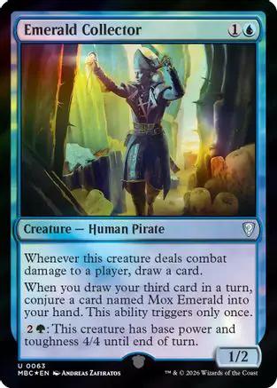 Emerald Collector (-063) - Mystery Booster Commander Edition Foil