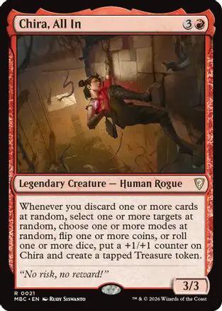 Chira, All In (-021) - Mystery Booster Commander Edition Foil
