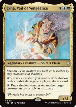 Lyna, Veil of Vengeance (-043) - Mystery Booster Commander Edition
