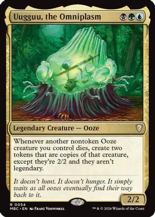 Uugguu, the Omniplasm (-054) - Mystery Booster Commander Edition Foil