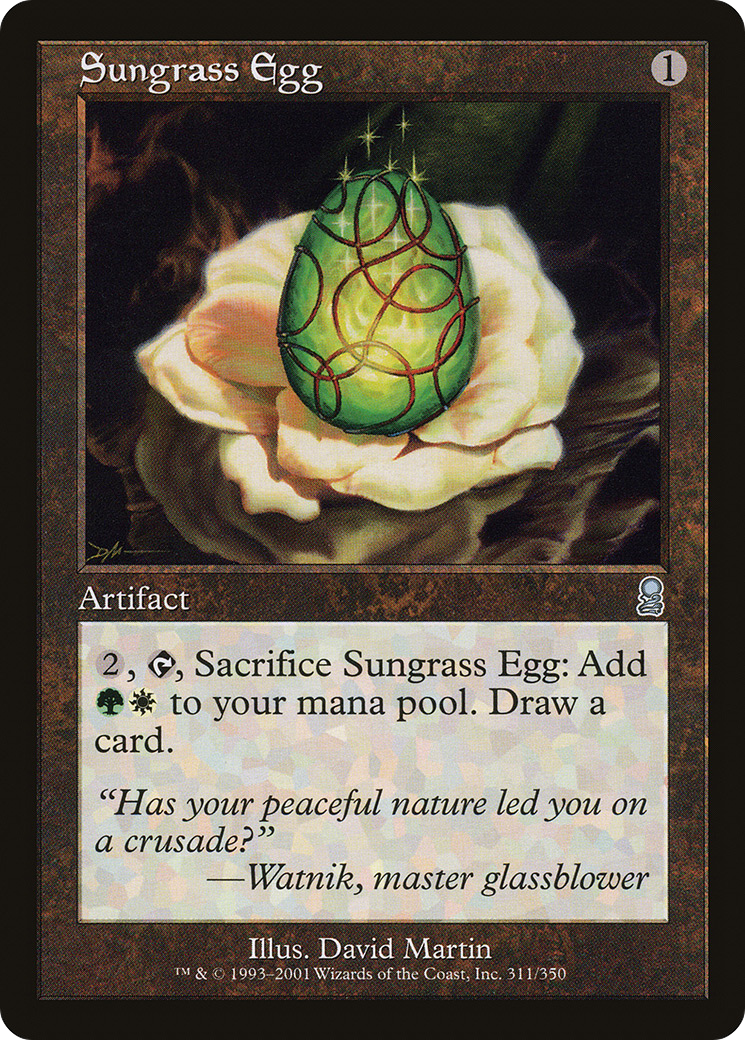 Sungrass Egg (ODY-311) - Odyssey Foil