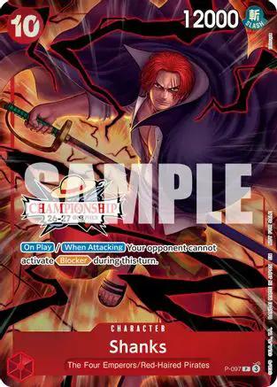 Shanks (CS 26-27 Event Pack) (P-097) - One Piece Promotion Cards Foil