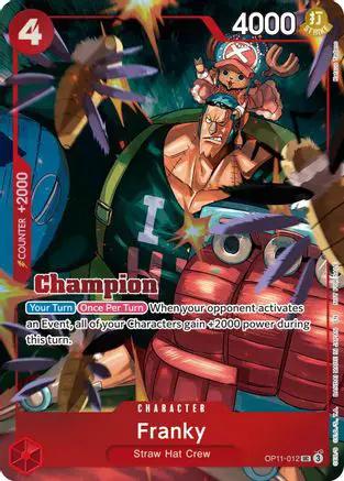 Franky (CS 26-27 Winner Card Set Vol.1) (OP11-012) - One Piece Promotion Cards Foil