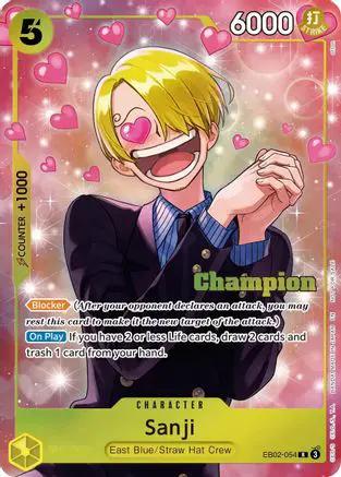 Sanji (CS 26-27 Winner Card Set Vol. 1) (EB04-052) - One Piece Promotion Cards Foil