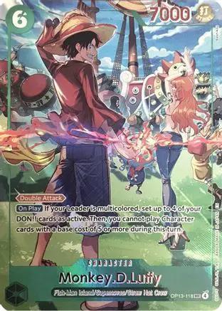 Monkey.D.Luffy (118) (English Version 3rd Anniversary Set) (OP13-118) - One Piece Promotion Cards Foil