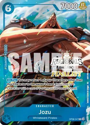 Jozu (Regionals Finalist Card Set 26-27 Vol.2) (OP08-047) - One Piece Promotion Cards Foil