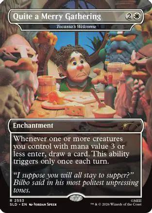 Quite a Merry Gathering - Tocasia's Welcome (SLD-2553) - Secret Lair Drop Series