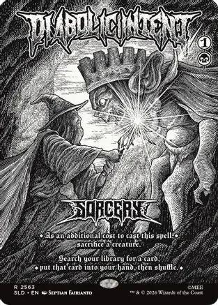 Diabolic Intent (SLD-2563) - Secret Lair Drop Series Foil