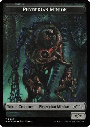 Phyrexian Minion (SLD) // Angel (LCI) Double-sided Token (SLD-2446 // 2) - Secret Lair Drop Series