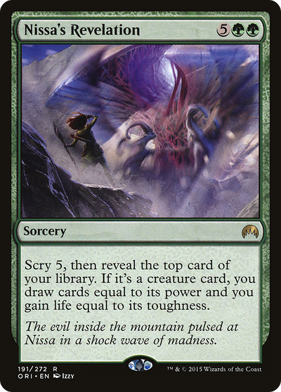 Nissa's Revelation (ORI-191) - Magic Origins