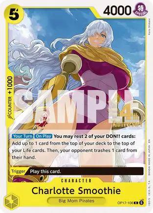 Charlotte Smoothie (OP17-106) - The World's Strongest Warriors Release Event Cards