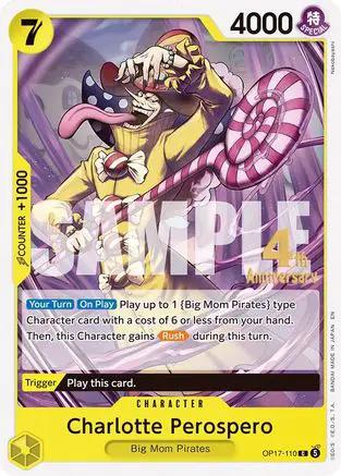 Charlotte Perospero (OP17-110) - The World's Strongest Warriors Release Event Cards