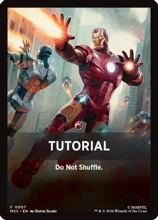 Tutorial Theme Card (0007) (MSC-007) - Commander: Marvel Super Heroes