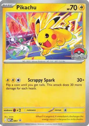 Pikachu 093 - ME Mega Evolution Promo