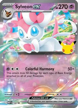 Sylveon ex (30th Celebration) 100 - ME Mega Evolution Promo Holofoil