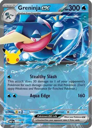 Greninja ex (30th Celebration) 099 - ME Mega Evolution Promo Holofoil