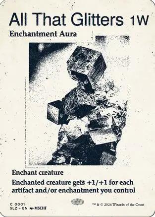 All That Glitters (0001) (SLZ-001) - Secret Lair x MSCHF: The Zeta Set