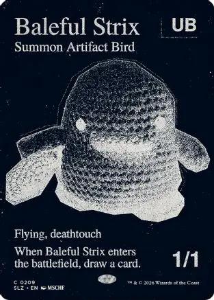 Baleful Strix (0209) (SLZ-209) - Secret Lair x MSCHF: The Zeta Set