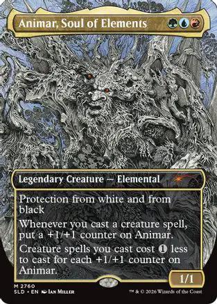Animar, Soul of Elements (2760) (SLD-2760) - Secret Lair Drop Series Foil