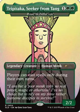 Tripitaka, Seeker from Tang - Dosan the Falling Leaf (SLD-2404) - Secret Lair Drop Series Foil