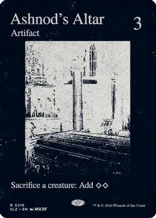 Ashnod's Altar (0216) (SLZ-216) - Secret Lair x MSCHF: The Zeta Set