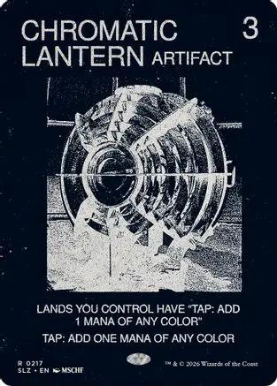 Chromatic Lantern (0217) (SLZ-217) - Secret Lair x MSCHF: The Zeta Set