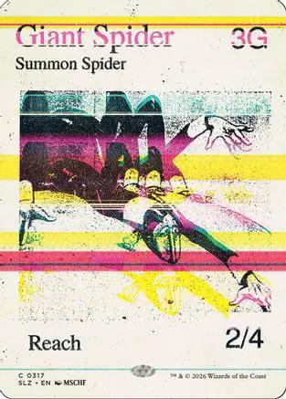 Giant Spider (0317) (SLZ-196) - Secret Lair x MSCHF: The Zeta Set