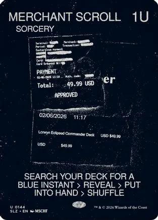Merchant Scroll (0144) (SLZ-144) - Secret Lair x MSCHF: The Zeta Set