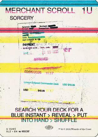 Merchant Scroll (0265) (SLZ-265) - Secret Lair x MSCHF: The Zeta Set