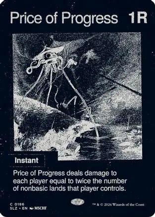 Price of Progress (0186) (SLZ-186) - Secret Lair x MSCHF: The Zeta Set