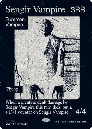 Sengir Vampire (0170) (SLZ-170) - Secret Lair x MSCHF: The Zeta Set